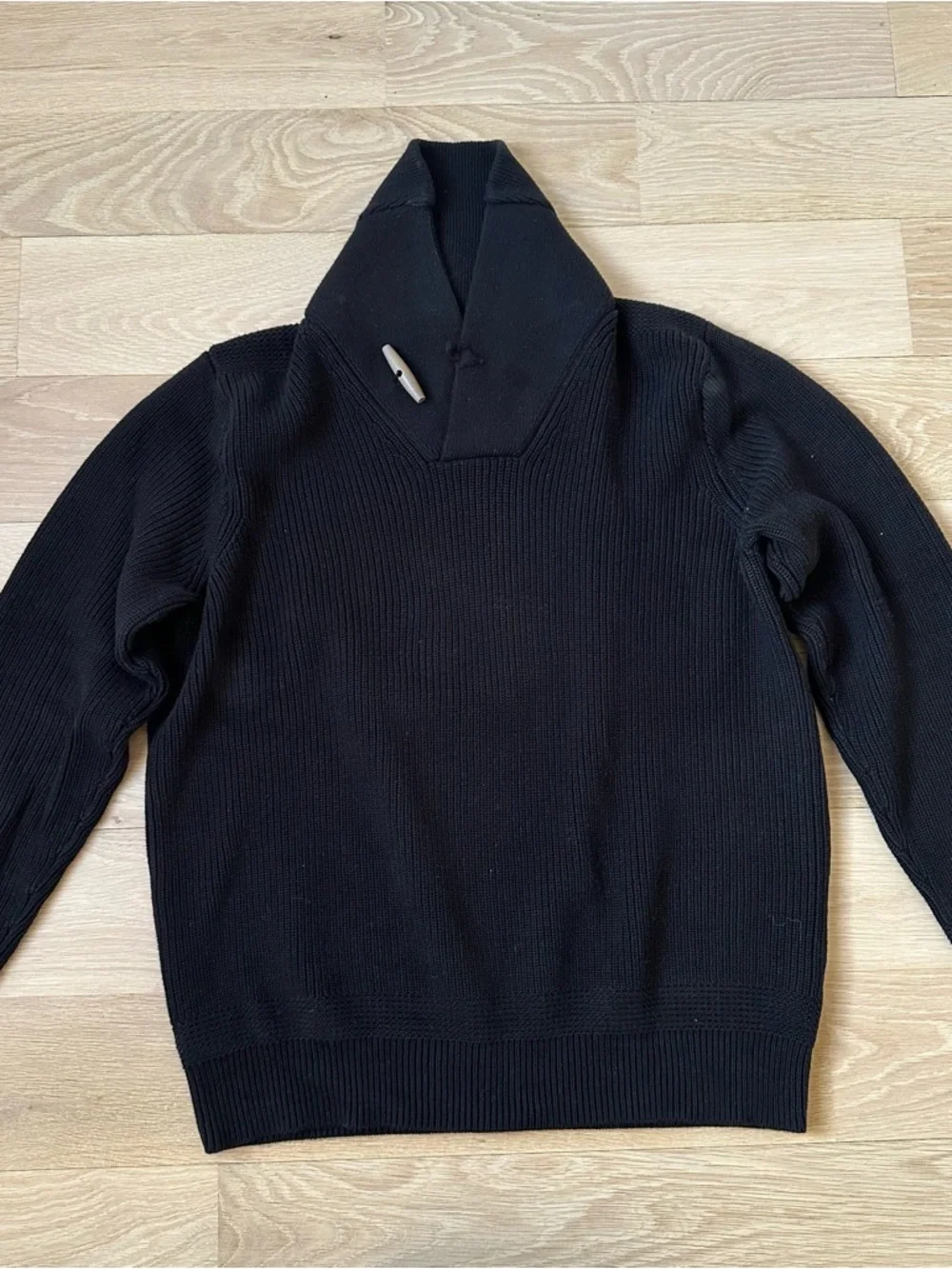 J.CREW - MENS BLACK SWEATER - SIZE LARGE